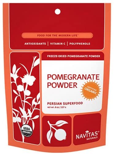 Navitas Naturals - Pomegranate Power Organic Freeze Dried Pomegramate Powder - 8 oz. ( 2-Pack)