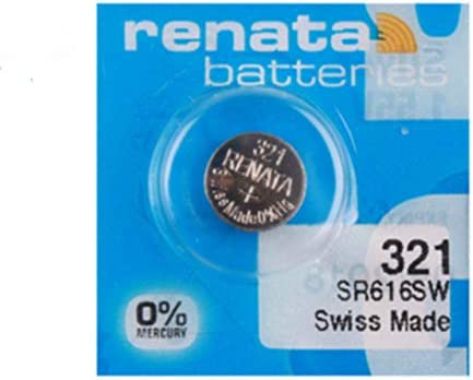 5 X Renata Watch Battery 321 (SR616SW)