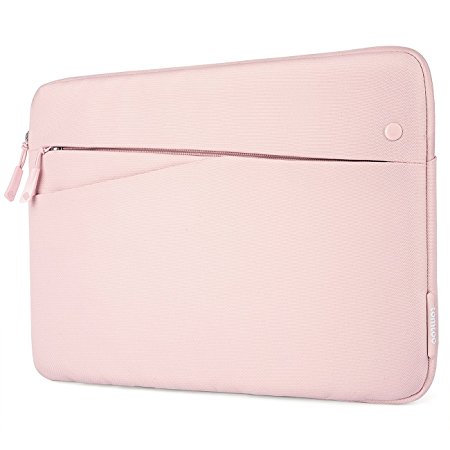 iPad Pro 10.5 Case, Tomtoc 10.5 Inch iPad Pro | 9.7 inch New iPad 2017 | iPad Pro | iPad Air 2 | Samsung Galaxy Tab A 10.1 Sleeve with Accessory Pockets, Apple Smart Keyboard Compatible, Baby Pink