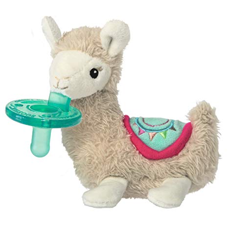Mary Meyer WubbaNub Soft Toy and Infant Pacifier, LilyLlama