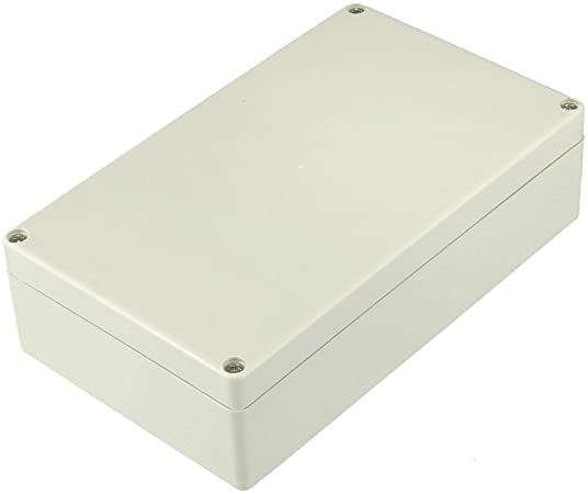 uxcell 200 x 120 x 56mm Electronic ABS Plastic DIY Junction Box Enclosure Case Beige