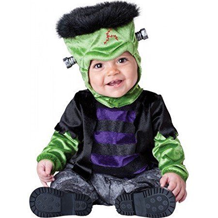 Deluxe Baby Boys Girls Monster Boo Frankenstein Book Day Halloween In Character Fancy Dress Costume Outfit (12-18 months)