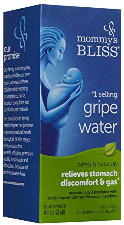 Mommy's Bliss Gripe Water, Liquid, 4-Ounce Bottle
