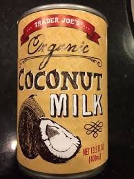 Trader Joe's Organic Coconut Milk 13.5 FL. OZ. (Pack of 2)