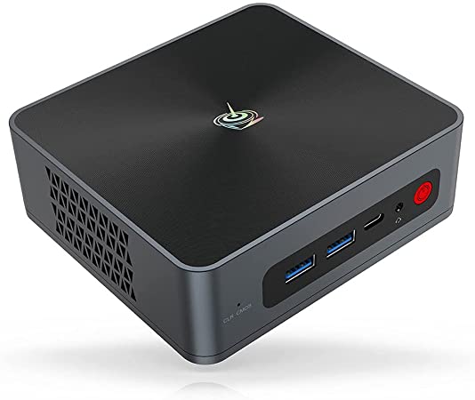 Beelink SEi8 Mini PC with 8th gen Intel i5-8279U (up to 4.1GHz), 8GB DDR4   256GB M.2 NVMe SSD Mini Desktop Computer, Windows 10 Mini Computer, 4K Dual HDMI, WiFi 5, Gigabit Ethernet, BT5.0