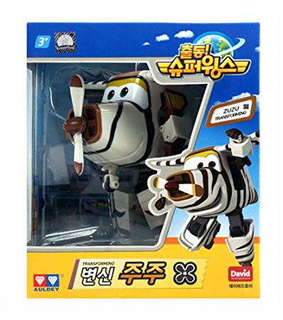 ZUZU (BELLO) - Super Wings Transforming planes series animation Character Ship from Korea