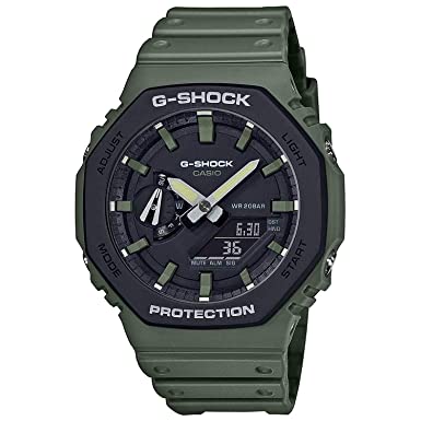 Casio G-Shock Analog-Digital Black Dial Men's Watch-GA-2110SU-3ADR