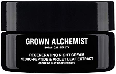 Grown Alchemist Regenerating Night Cream - Neuro-Peptide & Violet Leaf Extract Facial Cream (40 Milliliters, 1.35 Ounces)