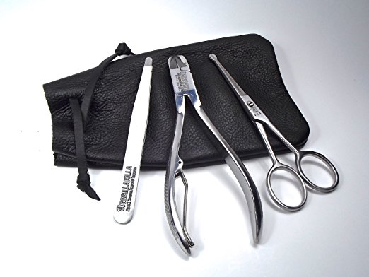 ApeX First Date Kit Mens Grooming Kit w/ & Made in USA Nail Cutters Tweezers Nosehair Trimmer