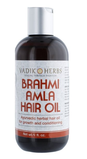Brahmi-Amla Hair Oil 4 oz - Promotes excellent hair growth and conditioning