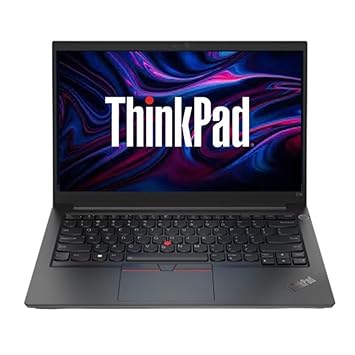 Lenovo ThinkPad E14 AMD Ryzen 3 7330U 14" (35.56 cm) WUXGA IPS 300 Nits Thin and Light Laptop (8GB RAM/512GB SSD/Windows 11 Home/AMD Radeon Graphics/FPR/Black/1 Year onsite/1.41 kg), 21JRS00Y00