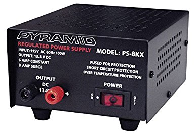 Pyramid PS8KX 6 Amp Power Supply