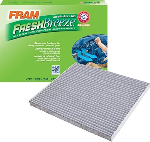 FRAM CF11776 Fresh Breeze Cabin Air Filter with Arm & Hammer