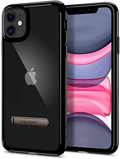 Spigen Ultra Hybrid S Designed for Apple iPhone 11 Case (2019) - Jet Black