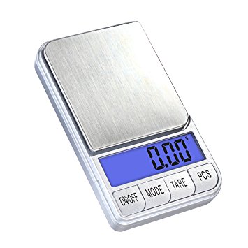 TBBSC Jewelry Scale,Weigh High Precision Digital Pocket Scale 200g/0.01g Reloading, Jewelry and Gems Weight Scale