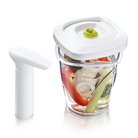 Vacu Vin Instant Pickler with Vacuum Pump