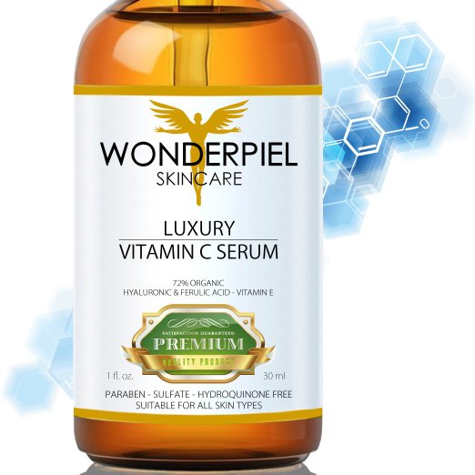 Vitamin C Serum - Best Skin Care Moisturizer - Wonder Glow by WONDERPIEL