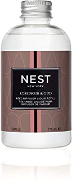 NEST Fragrances Reed Diffuser Refill, Rose Noir & Oud