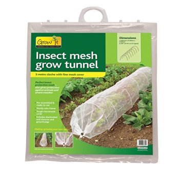 Gardman 7686 Insect Mesh Grow Tunnel, 10' Long x 18" High