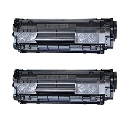 EFORINK Replacement for Canon 0263B001A, FX-9, Canon 104 Premium Compatible Laser Toner Cartridge RH-Q2612A/FX-9/C104 (Black, 2-Pack)