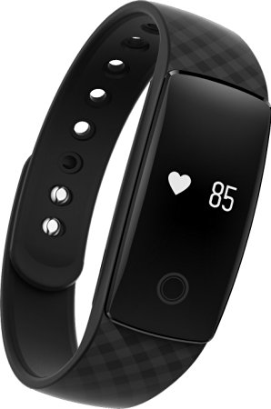 Fitness Tracker Wristband DENISY Wireless Activity Smart Bracelet with Heart Rate Monitors for IOS Android