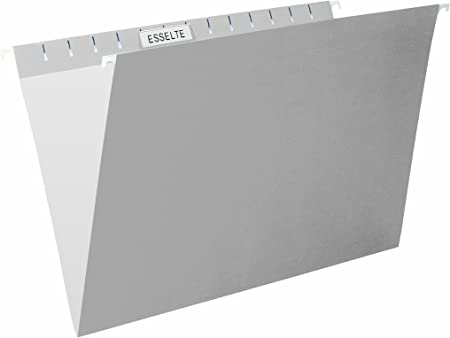 Pendaflex Essentials Hanging Folders, Legal, Grey, 25/Box 91836