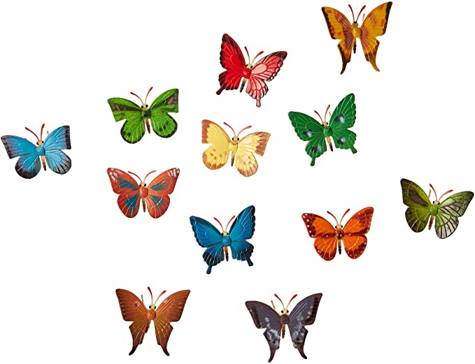 US Toy Mini Butterflies Action Figure (2-Pack of 12)