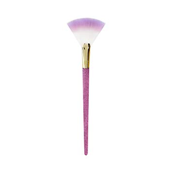 Real Techniques Limited Edition Brush Crush, Fan Brush - Makeup Brush with Delicate Cut for Application of Highlight Powders