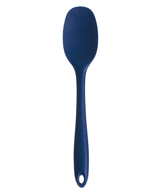 RSVP Ela’s Favorite Silicone Spoon, Blue (ELA-BL)