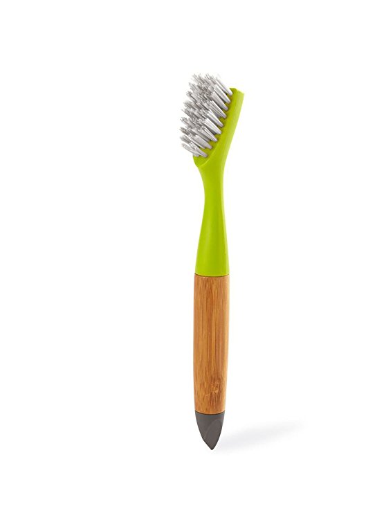 Full Circle Micro Manager Home and Kitchen Detail Cleaning Brush, Green