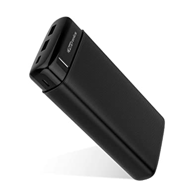 Portronics Power PRO 20K 20000 mAh Power Bank with Dual Output and Dual Input I Fast Charging I Power Delivery (Black)