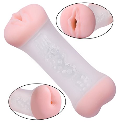 Male Masturbator - Cob Realistic Vagina Anal Pocket Pussy & Ass Man Masturbation Sex Toys for Men & Couples