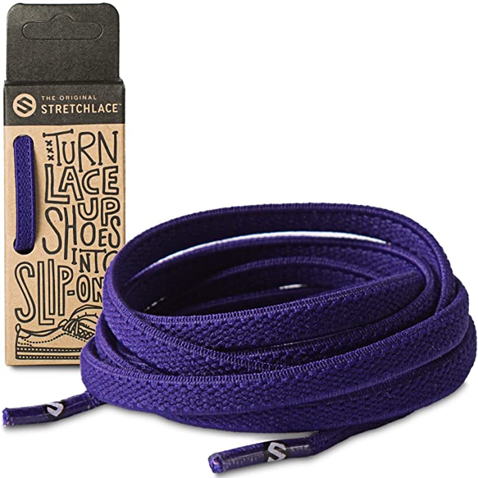 The Original Stretchlace | Elastic Shoe Laces | Flat Stretch Shoelaces