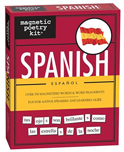 Magnetic Poetry - Spanish Kit - Words for Refrigerator - Write Poems and Letters on the Fridge - Made in the USA
