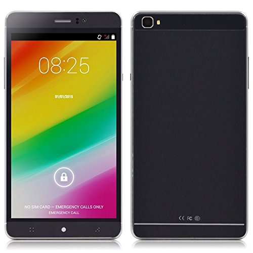 JK M8 Unlocked 6" Smartphone QHD IPS Android 4.4.2 MTK6572 Dual Core 598.0~1203.0MHz RAM 512MB ROM 4GB WCDMA GPS Game Cell Phone (Black)