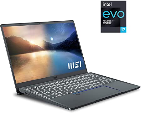 MSI Prestige 14Evo A11M-484CA 14" FHD Ultra Thin and Light Professional Laptop Intel Core i7-1185G7 Intel Iris Xe 16GB DDR4 512GB NVMe SSD Win10 Home