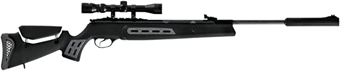 Hatsan Model 125SN Spring Combo .25cal Airgun, Black (HC125SN25)