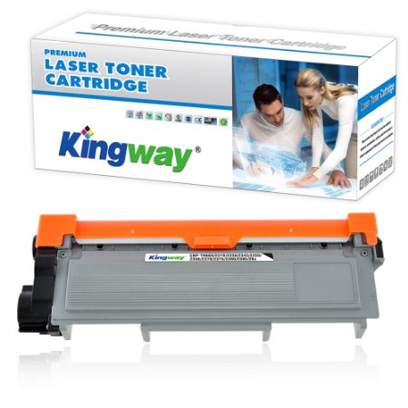 Kingway Compatible Brother TN660 TN630 High Yield Black Laser Toner Cartridge for Brother LaserJet Pro HL-L2340DW DCP-L2540DW MFC-L2700DW MFC-L2740DW Printer