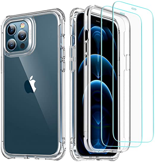 ESR Full Body Case with Screen Protector for iPhone 6.1-Inch - Clear