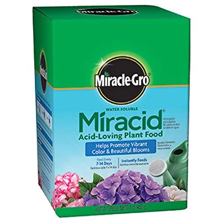 Scotts Company 185001 Garden Pro Water Soluble Miracid Acid Loving Plant Food, 4-Pound