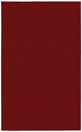 Garland Rug Medallion Area Rug, 6-Feet by 9-Feet, Chili Pepper Red