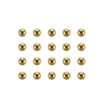 uxcell 4.5mm Precision Solid Brass Bearing Balls 100pcs