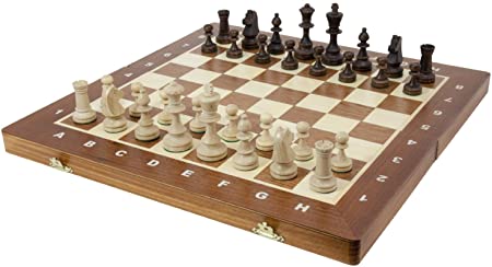 Tournament No. 5 Staunton European Wood Chess Set, 18.5 Inches
