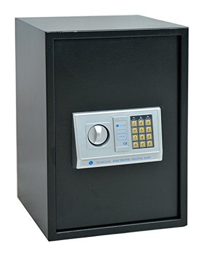 Homegear Large Electronic Safe Security Box for Pistols Money Jewelry Passport
