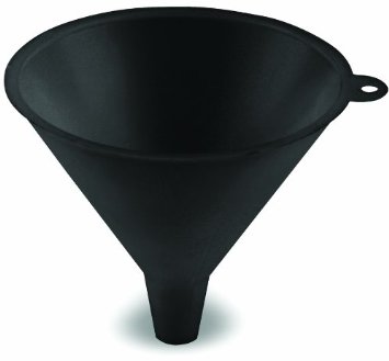 Lumax LX-1602 Black 16 oz. Plastic Funnel