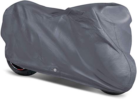 OxGord Superior Motorcycle Cover - Basic Outdoor 4 Layers - Ready-Fit/Semi Custom - Fits up to 80" Inches