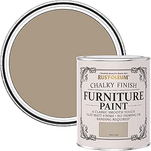 Rust-Oleum Light Brown Upcycled Furniture Paint in Chalky Finish - Warm Clay 750ml