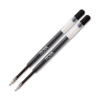 Itoya AquaRoller Gel Pen Refill,0.7mm - Fine Point - Black For ITOYA Gel Pen - 2 / Pack