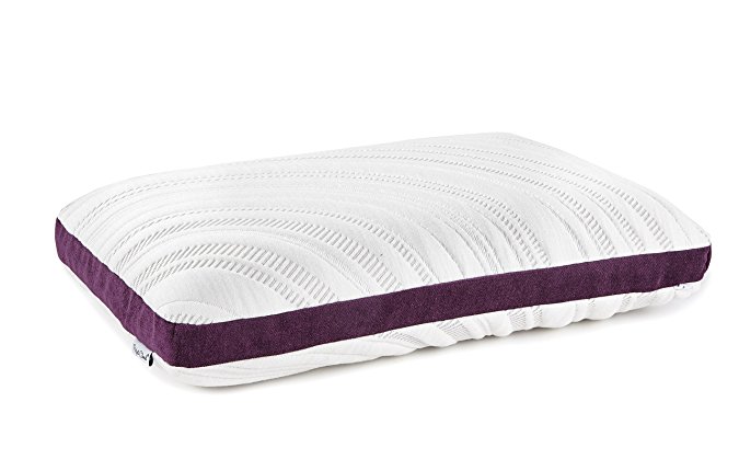 Lavender Bliss Memory Foam Pillow by Perfect Cloud (King) - Sleep Better with the Calming Scent of Lavender to Relax You – NEW 2018 Model