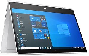 HP ProBook X360 435 G8 2in1 Touchscreen Laptop Computer, 13.3" FHD(1920x1080), AMD Ryzen 7 Pro 5850 Up to 4.4GHz, 16GB DDR4 RAM, 512GB SSD, Windows 10 Pro (Renewed)